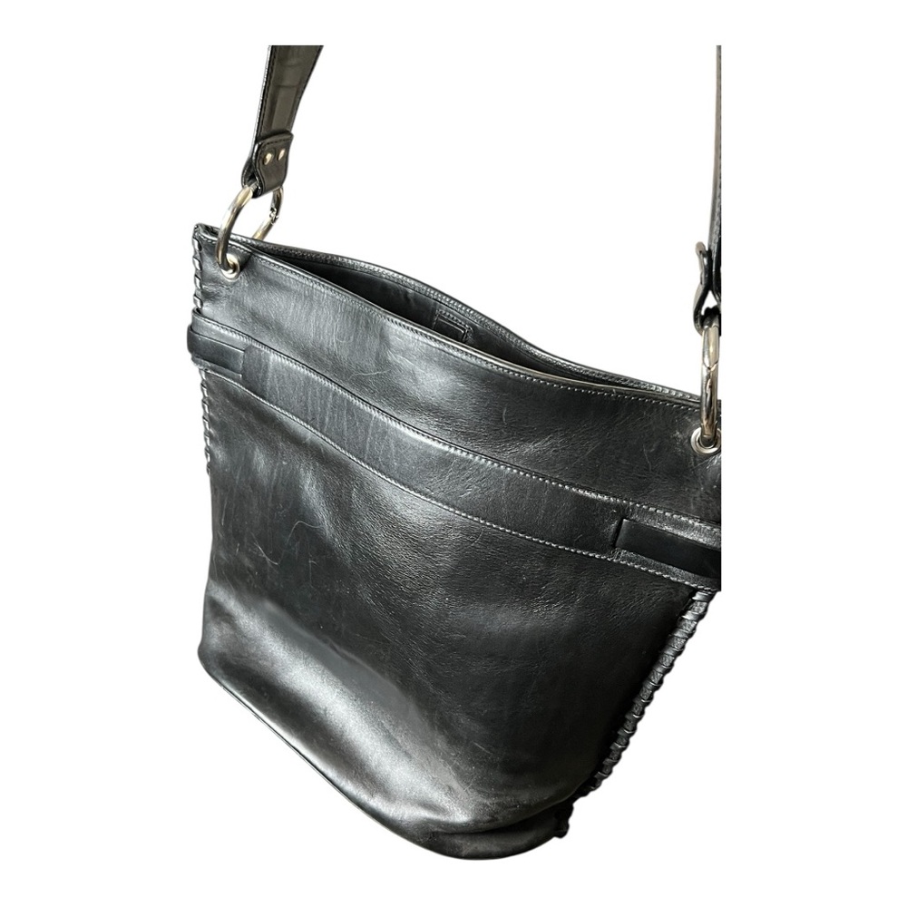 Frye Black Leather Shoulder Bag - Picture 4 of 8
